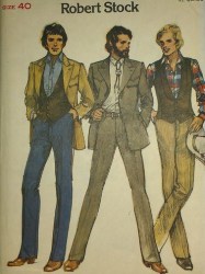 6750 R STOCK MR LINED JACKET, VEST, PANTS PATTERN 40 CHEST UNCUT